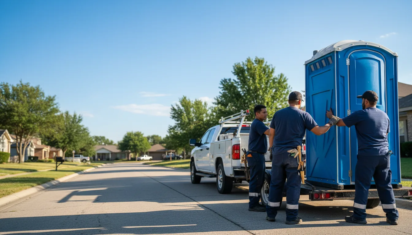 Portable Toilet Rental in Monroe, OK near me